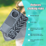 Pet Licking Mat Bite Resistant Non-Slip Slow Feeder - Front View