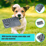 Pet Licking Mat Bite Resistant Non-Slip Slow Feeder - Close-Up Angle