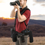 Electronics Accessories Bundle Waistband Shoulders Strap Kit SLR/DSLR Cameras