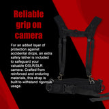Electronics Accessories Bundle Waistband Shoulders Strap Kit SLR/DSLR Cameras - Rear View