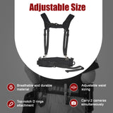 Electronics Accessories Bundle Waistband Shoulders Strap Kit SLR/DSLR Cameras - Low Angle