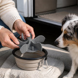 2x Dog Bowl Slow Feeder Insert - Front View