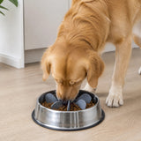 2x Dog Bowl Slow Feeder Insert - Side View