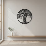 Tree Life Wall Decoration Metal Tree Wall Sculpture