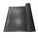 Garage Floor Mat Diamond Plate PVC Vinyl Flooring Rolls Non-Slip 2.5mm Thick