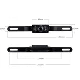 120 Degrees Camera Mirror Car Rear View Reverse Night Vision Parking System Kit - Extra Image