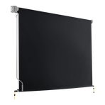 Retractable Straight Drop Roll Down Awning Garden Patio Screen 2.1X2.5M