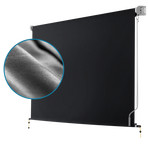 Retractable Straight Drop Roll Down Awning Garden Patio Screen 3.0X2.5M