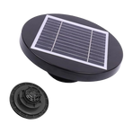 Solar Powered Roof Fan Ventilator Loft Vent for Boat RV Greenhouse Shed Caravan