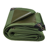 3x4M Army Heavy Duty Waterproof Canvas Tarp Tarpaulin Sun Blocked Dustproof - 45-Degree Angle