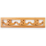 Coat Rack Wall Hanging Hook Simple Creative Row Bedroom Hanger - Side View