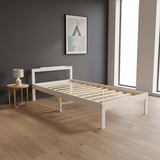 Natural Wooden Bed Frame Home Furniture