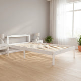 Natural Wooden Bed Frame Home Furniture