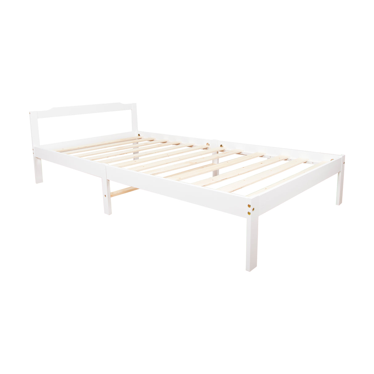 Natural Wooden Bed Frame Home Furniture