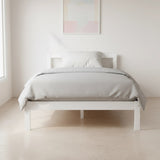 Natural Wooden Bed Frame Home Furniture