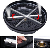 4000 PSI 44CM Pressure Washer Surface Cleaner with 2 Extension Wands - Side View