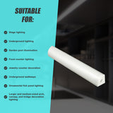 10 x 1M V-Style Aluminium LED Strip Light Channels for Cabinet Lighting - Extra Image