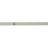 10 x 1M V-Style Aluminium LED Strip Light Channels for Cabinet Lighting - Rear View