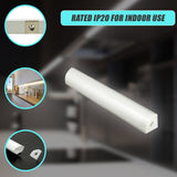 10 x 1M V-Style Aluminium LED Strip Light Channels for Cabinet Lighting