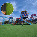 200cm x 250cm Lawn Turf Artificial Grass Mat Carpet Fake Synthetic Garden Landscape - Top-Down View