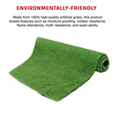 200cm x 250cm Lawn Turf Artificial Grass Mat Carpet Fake Synthetic Garden Landscape