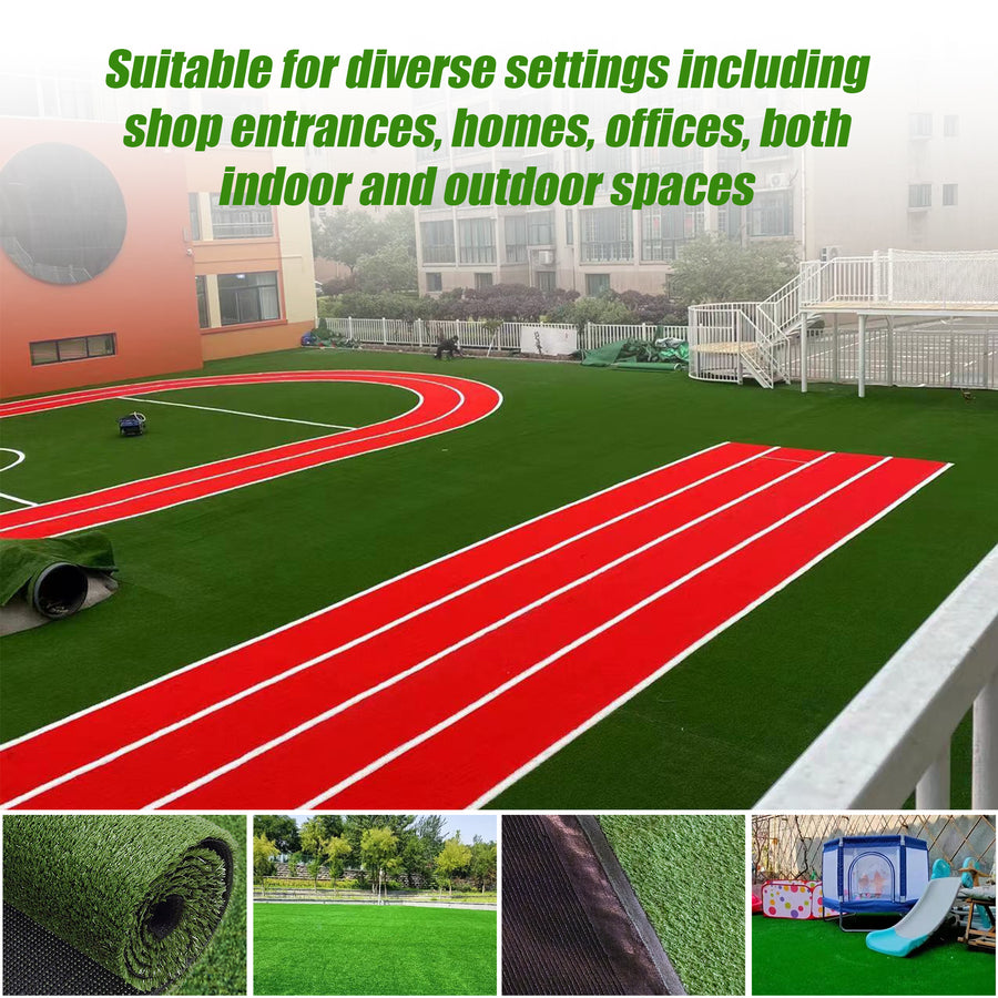 200cm x 250cm Lawn Turf Artificial Grass Mat Carpet Fake Synthetic Garden Landscape