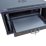 19" 6U Wall Mount Network DVR NVR Data Cabinet Enclosure