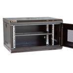 19" 6U Wall Mount Network DVR NVR Data Cabinet Enclosure