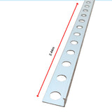 10 x Tile Trim Heavy Duty L Shaped Edge Aluminium 10mm