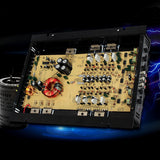 5800W Watt 4 Channel Car Truck Amplifier Stereo Audio Speaker Amp System Device - Side View