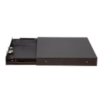 1U Locking Rack Mount Drawer Secure Steel Storage for 19" Network Server