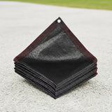 15m x 2m Fence Windscreen Privacy Screen Shade Cover Black Fabric Mesh Garden