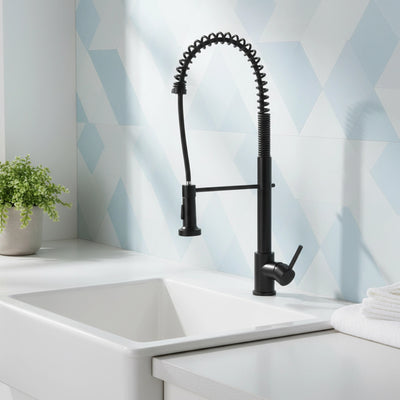 Basin Mixer Pull-Out Kitchen Tap Faucet Laundry Sink
