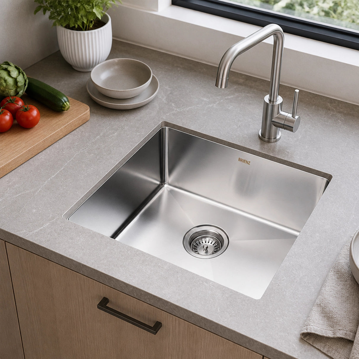 Stainless Steel Sink - 510 x 450mm