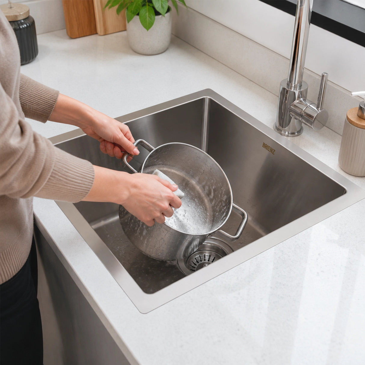 Stainless Steel Sink - 450 x 450mm