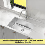 Stainless Steel Sink - 700 x 450mm