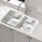 Stainless Steel Sink - 775 x 450mm - Front View