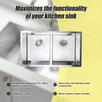 Stainless Steel Sink - 775 x 450mm