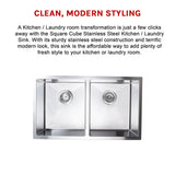Stainless Steel Sink - 775 x 450mm - Extra Image