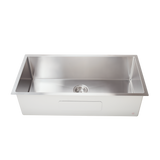 Stainless Steel Sink - 900 x 450mm - Top-Down View