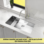 Stainless Steel Sink - 900 x 450mm
