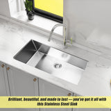 Stainless Steel Sink - 900 x 450mm - 45-Degree Angle