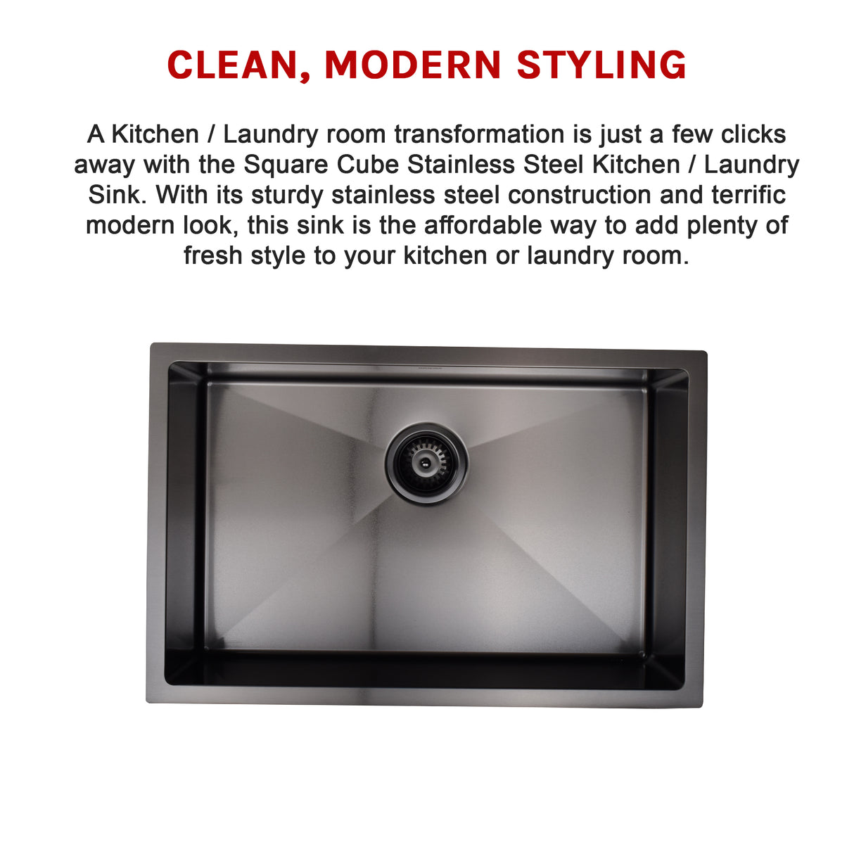 Stainless Steel Sink - 700 x 450mm