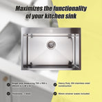 Stainless Steel Sink - 700 x 500mm