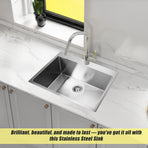 Stainless Steel Sink - 700 x 500mm