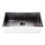 Stainless Steel Sink - 810 x 450mm - Top-Down View