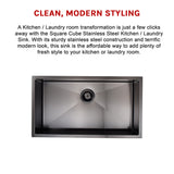 Stainless Steel Sink - 810 x 450mm