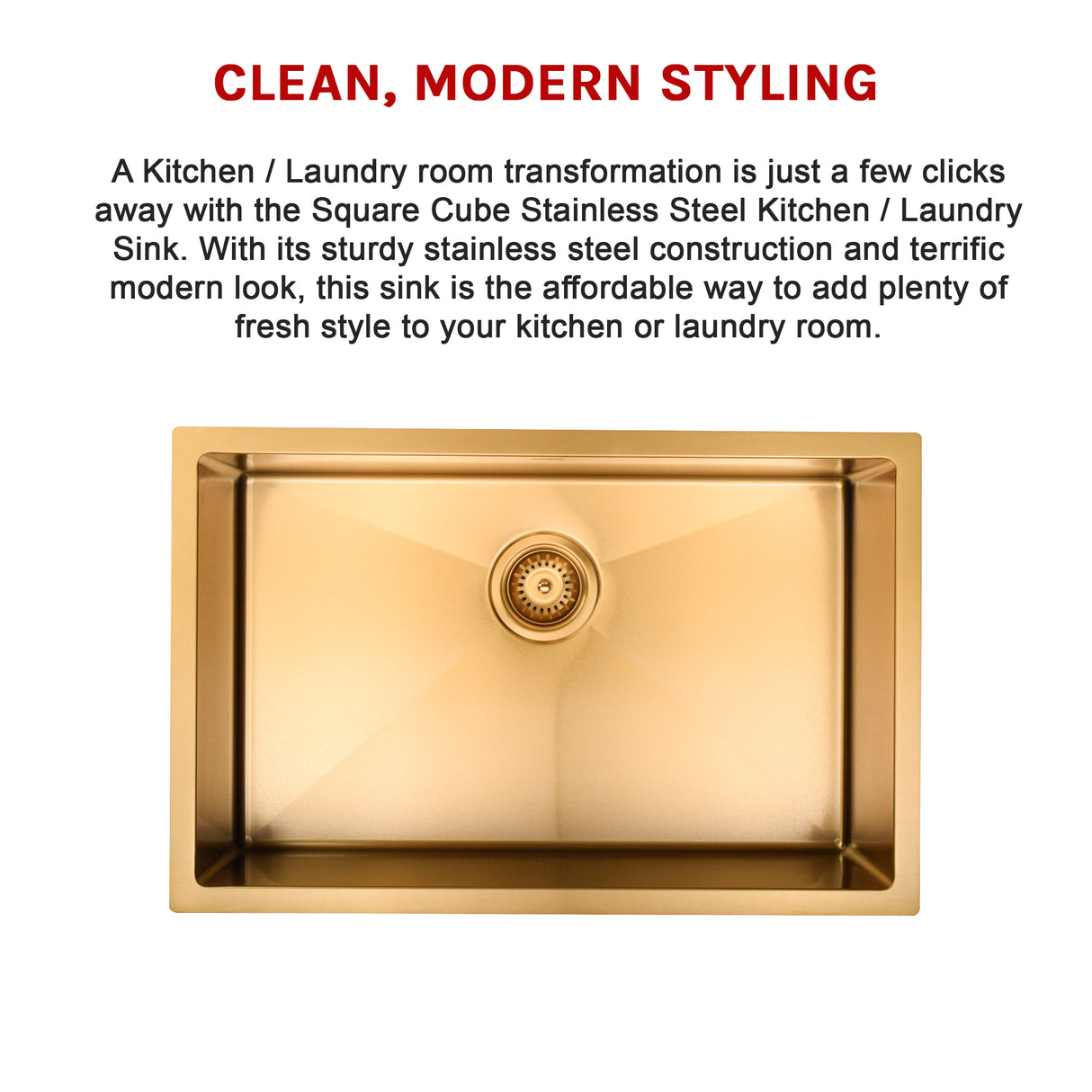 Stainless Steel Sink - 700 x 450mm