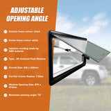 RV Caravan Camper Van Hinged Push Out Window Motorhome Exit Window 900mm x 500mm