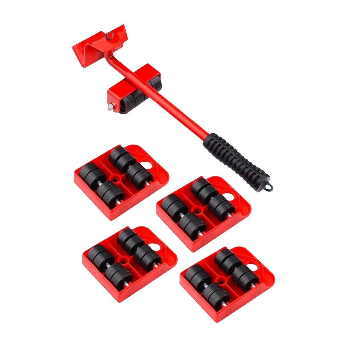 4 X All-purpose Dolly Plastic Heavy Duty Furniture Mover Slider Set